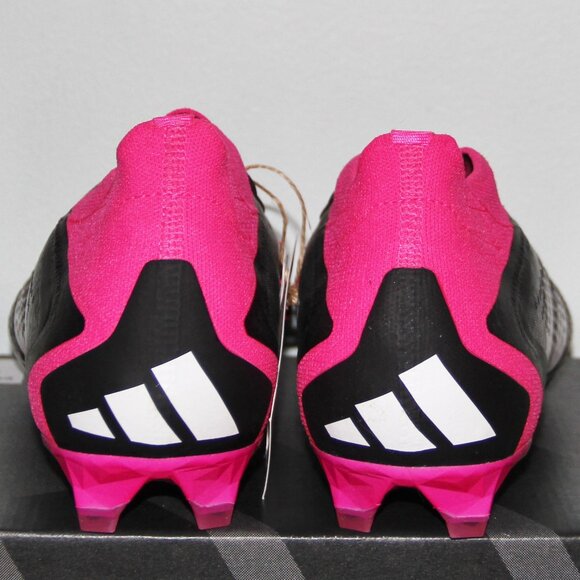 Adidas Predator Accuracy .1 FG Soccer Cleats Mens 5.5-8.5 Black Pink White - Picture 6 of 7
